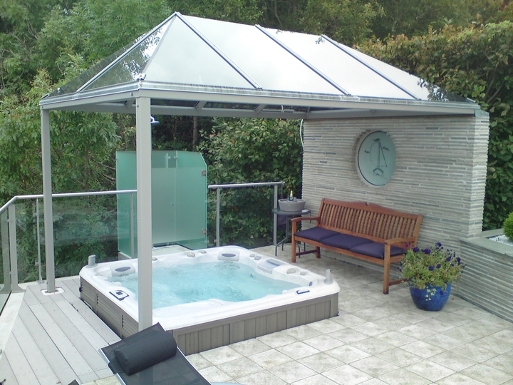 10 Hot Tub Enclosure Ideas For Year-Round RelaxationImage