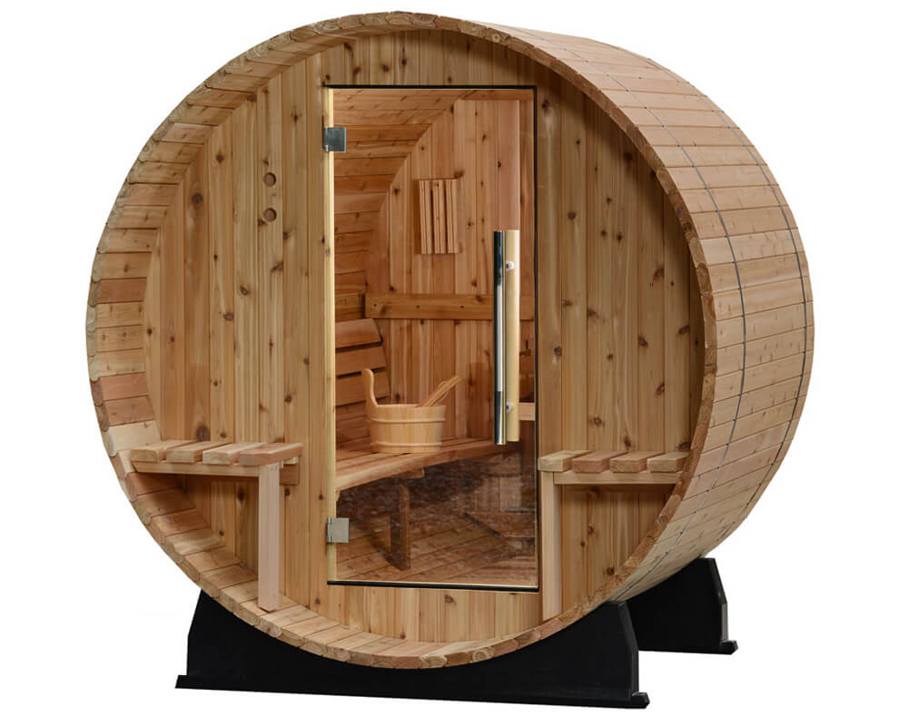 Vienna 2 Person Outdoor Barrel Sauna