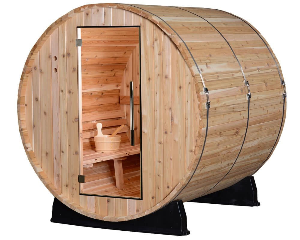 Pinnacle 4 Person Outdoor Barrel Sauna