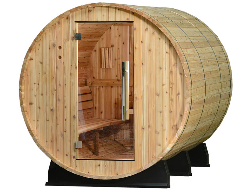 Princeton 6 Person Outdoor Barrel Sauna