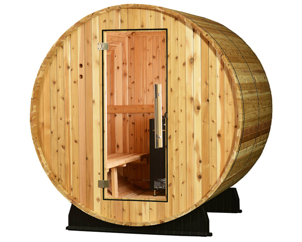 Essex 4 Person Outdoor Barrel Sauna