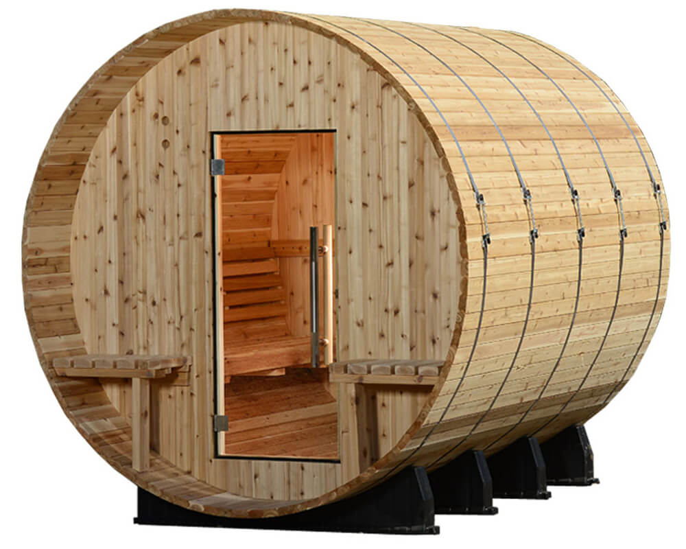 Grandview 4-6 Person Outdoor Barrel Sauna