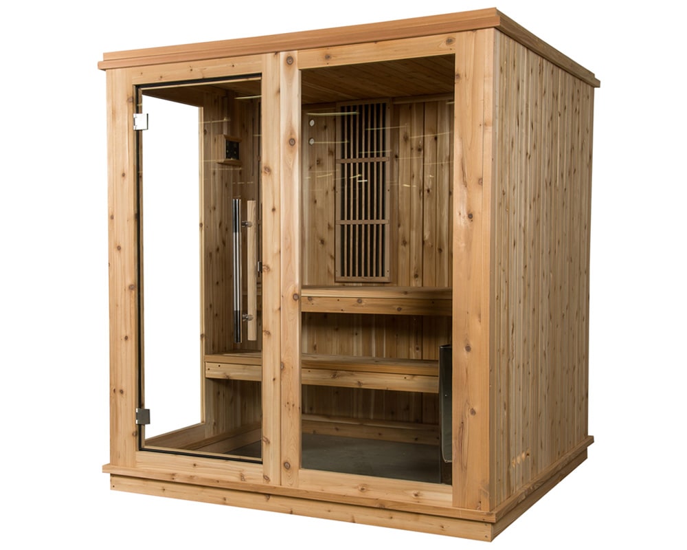 Grayson Hybrid 4 Person Indoor Sauna