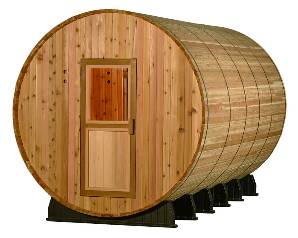 Shenandoah 4 Person Outdoor Barrel Sauna