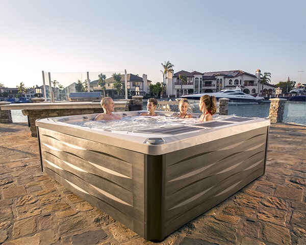 Geometric Exterior Cabinetry